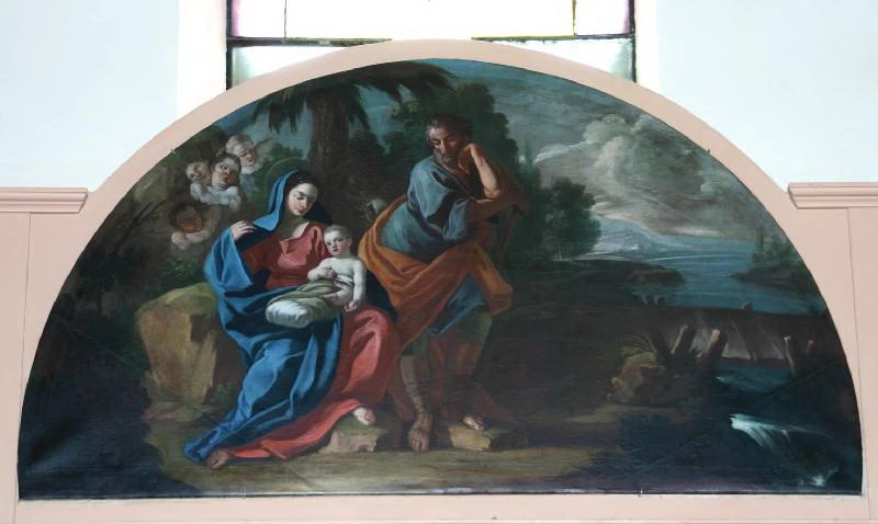 Riposo nella fuga in Egitto
